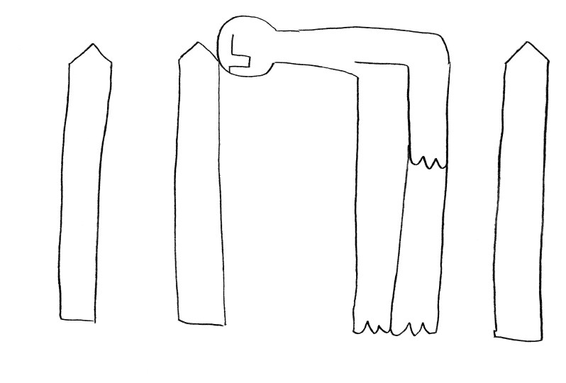 Hannes Egger, Performance Walk Worpswede, 2018