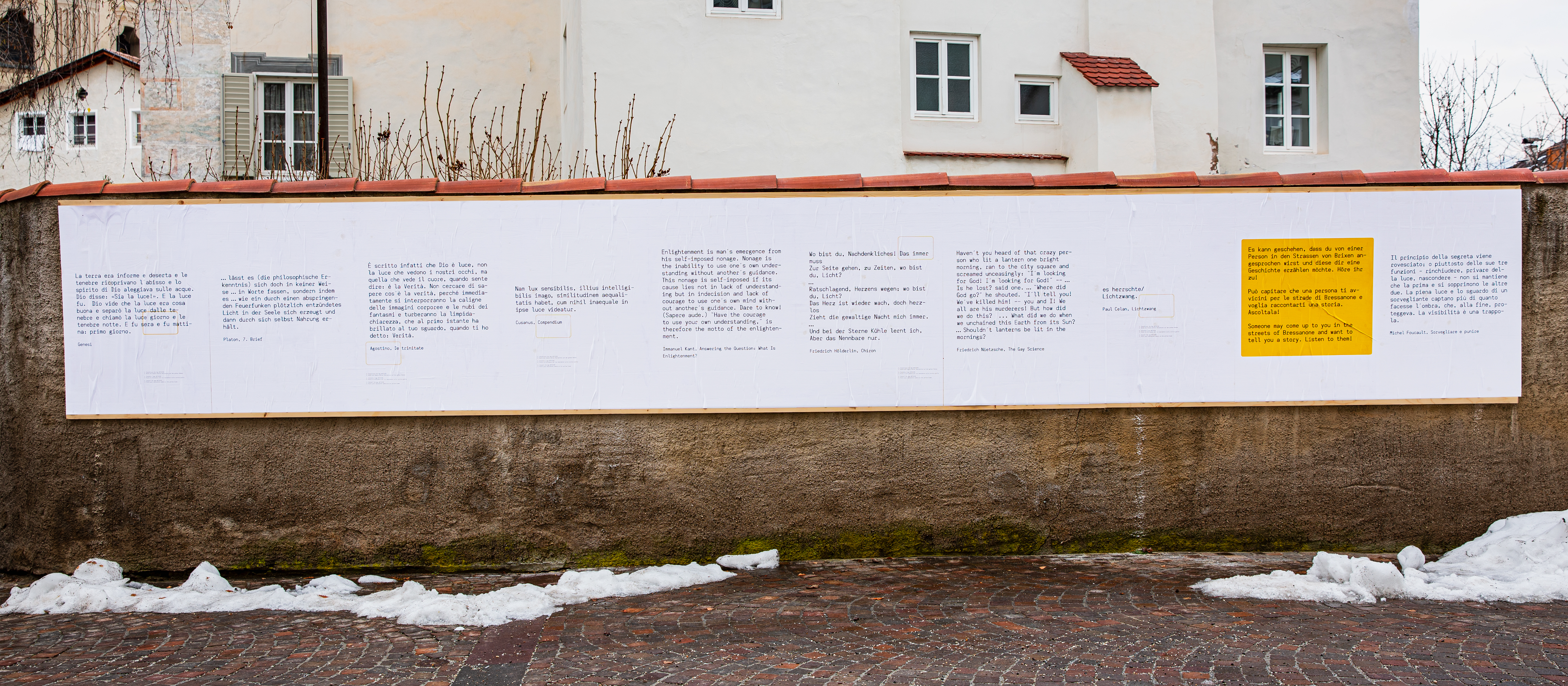 Hannes Egger, Lucifica Lux, 2020